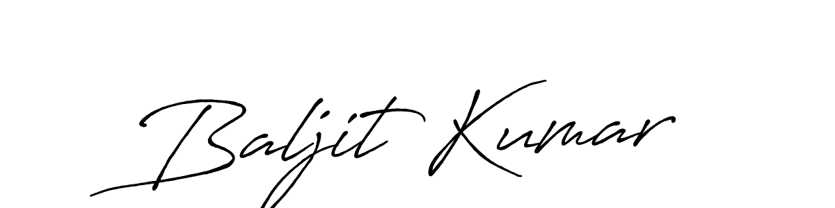 The best way (Antro_Vectra_Bolder) to make a short signature is to pick only two or three words in your name. The name Baljit Kumar include a total of six letters. For converting this name. Baljit Kumar signature style 7 images and pictures png