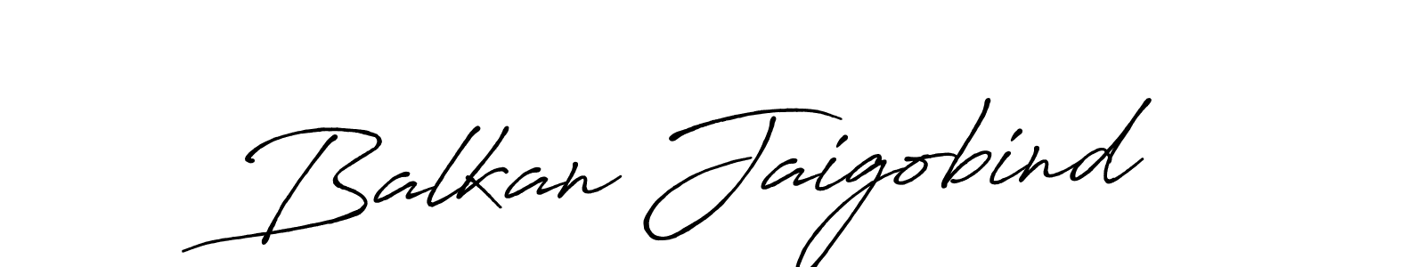 Make a beautiful signature design for name Balkan Jaigobind. Use this online signature maker to create a handwritten signature for free. Balkan Jaigobind signature style 7 images and pictures png