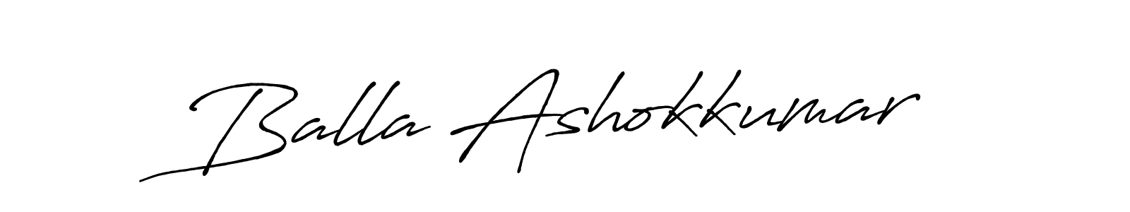 Make a beautiful signature design for name Balla Ashokkumar. Use this online signature maker to create a handwritten signature for free. Balla Ashokkumar signature style 7 images and pictures png