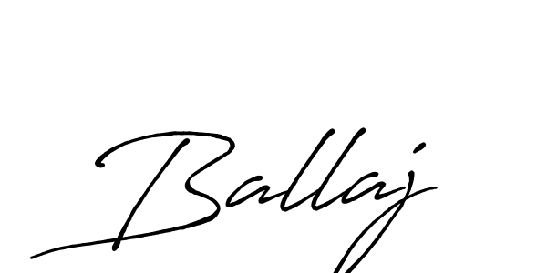 Ballaj stylish signature style. Best Handwritten Sign (Antro_Vectra_Bolder) for my name. Handwritten Signature Collection Ideas for my name Ballaj. Ballaj signature style 7 images and pictures png