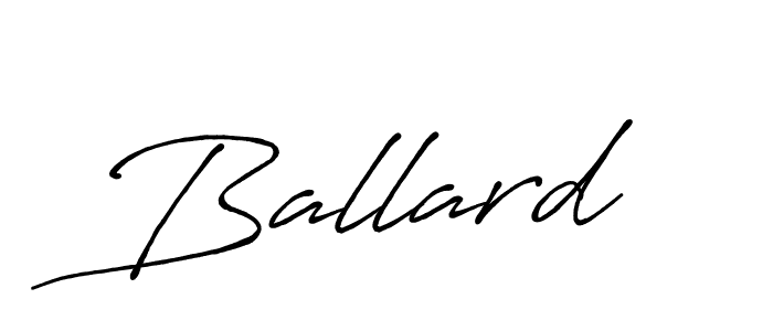 Design your own signature with our free online signature maker. With this signature software, you can create a handwritten (Antro_Vectra_Bolder) signature for name Ballard. Ballard signature style 7 images and pictures png