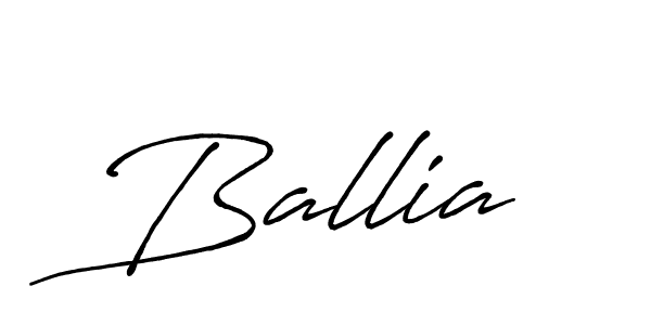 How to make Ballia name signature. Use Antro_Vectra_Bolder style for creating short signs online. This is the latest handwritten sign. Ballia signature style 7 images and pictures png