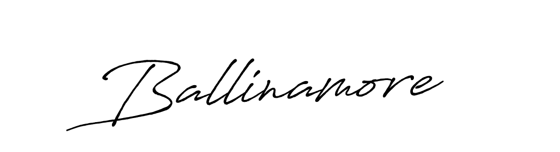 Create a beautiful signature design for name Ballinamore. With this signature (Antro_Vectra_Bolder) fonts, you can make a handwritten signature for free. Ballinamore signature style 7 images and pictures png