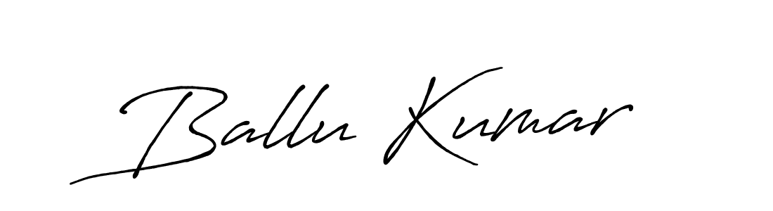 The best way (Antro_Vectra_Bolder) to make a short signature is to pick only two or three words in your name. The name Ballu Kumar include a total of six letters. For converting this name. Ballu Kumar signature style 7 images and pictures png