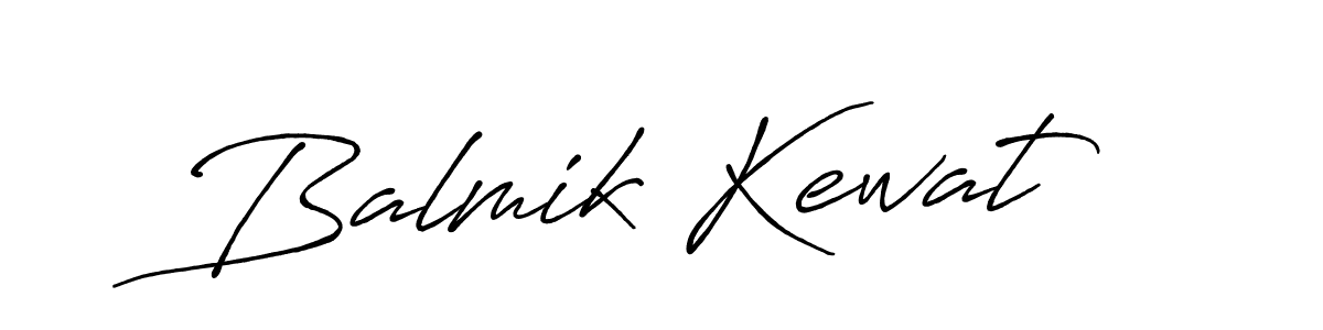 if you are searching for the best signature style for your name Balmik Kewat. so please give up your signature search. here we have designed multiple signature styles  using Antro_Vectra_Bolder. Balmik Kewat signature style 7 images and pictures png
