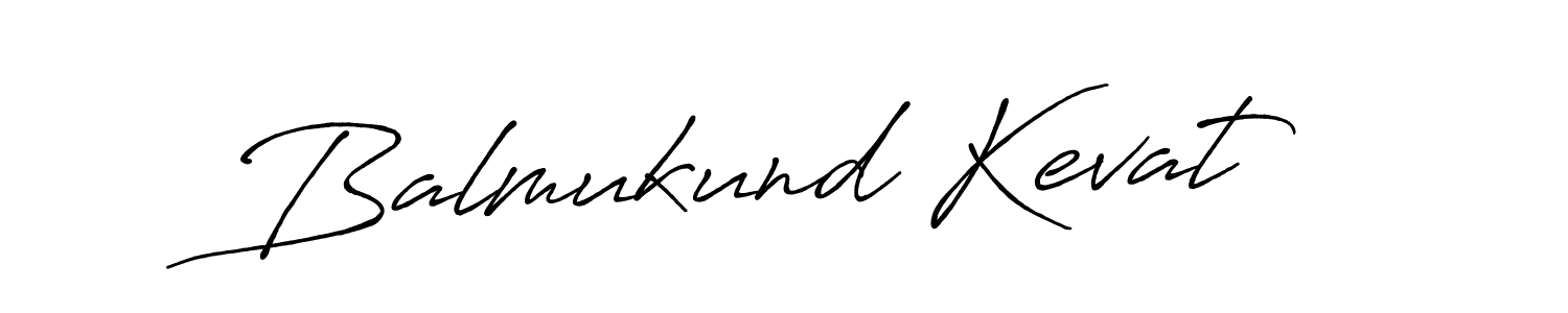 Make a beautiful signature design for name Balmukund Kevat. Use this online signature maker to create a handwritten signature for free. Balmukund Kevat signature style 7 images and pictures png