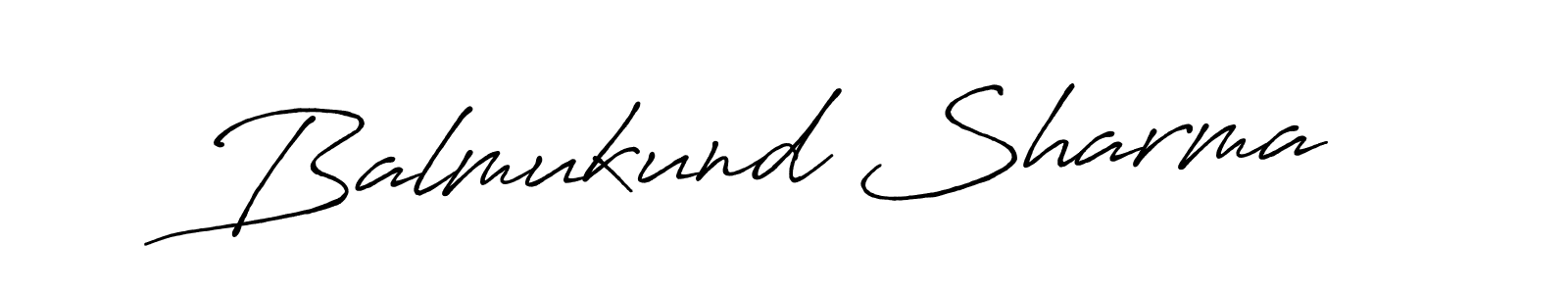 Make a beautiful signature design for name Balmukund Sharma. Use this online signature maker to create a handwritten signature for free. Balmukund Sharma signature style 7 images and pictures png