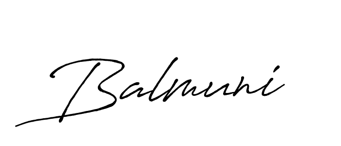 Once you've used our free online signature maker to create your best signature Antro_Vectra_Bolder style, it's time to enjoy all of the benefits that Balmuni name signing documents. Balmuni signature style 7 images and pictures png