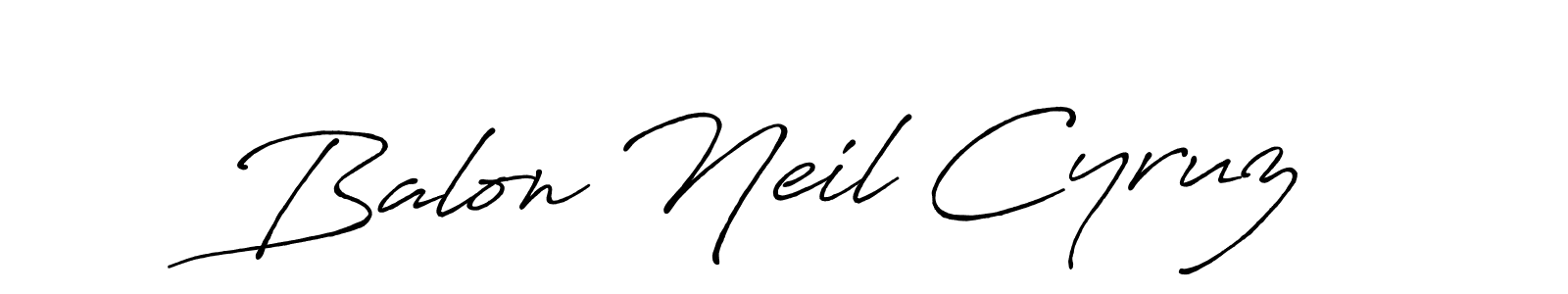 Best and Professional Signature Style for Balon Neil Cyruz. Antro_Vectra_Bolder Best Signature Style Collection. Balon Neil Cyruz signature style 7 images and pictures png