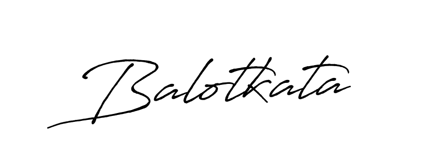 How to make Balotkata signature? Antro_Vectra_Bolder is a professional autograph style. Create handwritten signature for Balotkata name. Balotkata signature style 7 images and pictures png