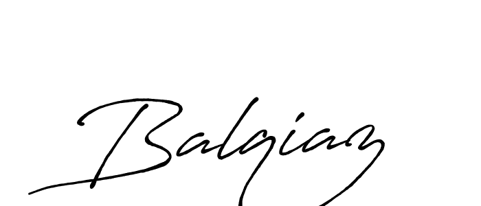 Also we have Balqiaz name is the best signature style. Create professional handwritten signature collection using Antro_Vectra_Bolder autograph style. Balqiaz signature style 7 images and pictures png