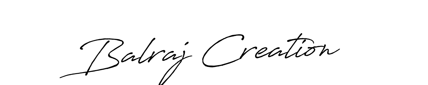 It looks lik you need a new signature style for name Balraj Creation. Design unique handwritten (Antro_Vectra_Bolder) signature with our free signature maker in just a few clicks. Balraj Creation signature style 7 images and pictures png