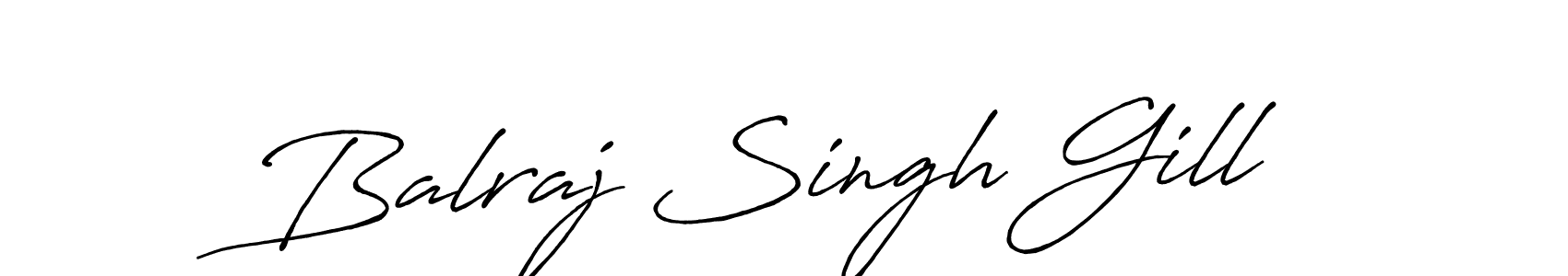 It looks lik you need a new signature style for name Balraj Singh Gill. Design unique handwritten (Antro_Vectra_Bolder) signature with our free signature maker in just a few clicks. Balraj Singh Gill signature style 7 images and pictures png