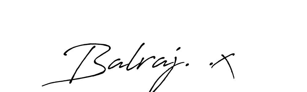 Create a beautiful signature design for name Balraj. .x. With this signature (Antro_Vectra_Bolder) fonts, you can make a handwritten signature for free. Balraj. .x signature style 7 images and pictures png