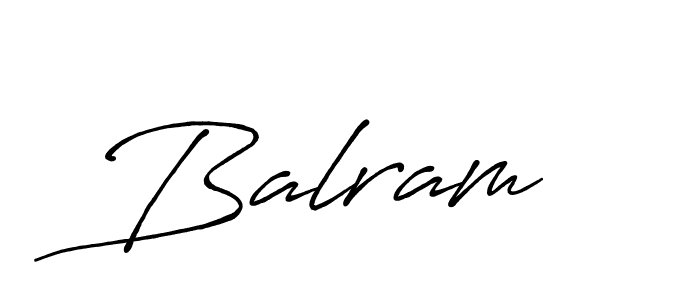 Balram  stylish signature style. Best Handwritten Sign (Antro_Vectra_Bolder) for my name. Handwritten Signature Collection Ideas for my name Balram . Balram  signature style 7 images and pictures png