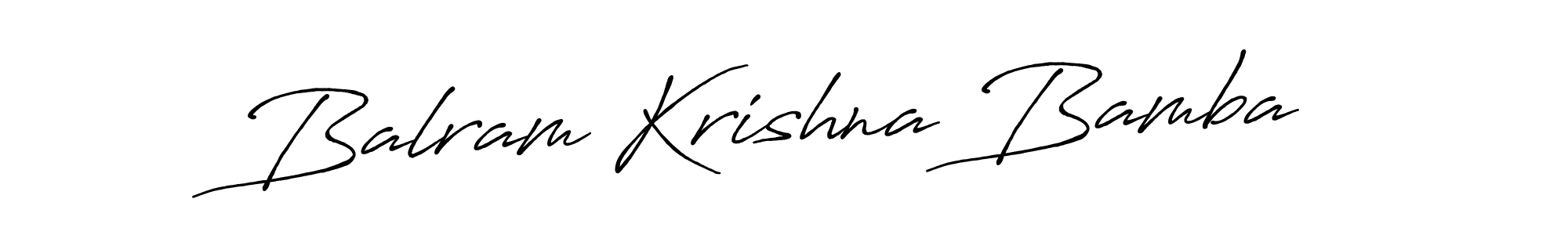 It looks lik you need a new signature style for name Balram Krishna Bamba. Design unique handwritten (Antro_Vectra_Bolder) signature with our free signature maker in just a few clicks. Balram Krishna Bamba signature style 7 images and pictures png