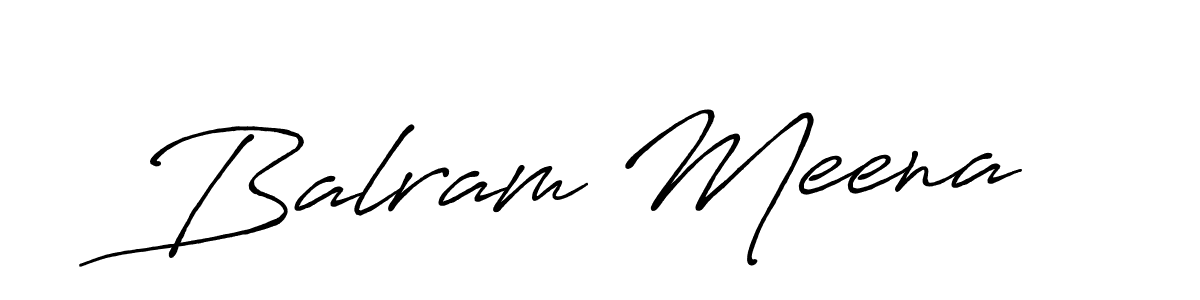 Also You can easily find your signature by using the search form. We will create Balram Meena name handwritten signature images for you free of cost using Antro_Vectra_Bolder sign style. Balram Meena signature style 7 images and pictures png