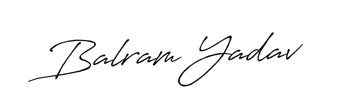 Make a beautiful signature design for name Balram Yadav. Use this online signature maker to create a handwritten signature for free. Balram Yadav signature style 7 images and pictures png