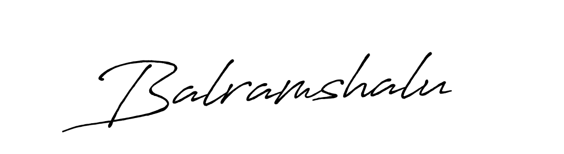 Best and Professional Signature Style for Balramshalu. Antro_Vectra_Bolder Best Signature Style Collection. Balramshalu signature style 7 images and pictures png