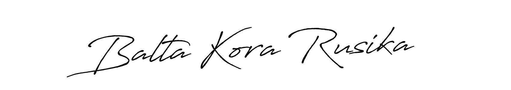 Make a beautiful signature design for name Balta Kora Rusika. Use this online signature maker to create a handwritten signature for free. Balta Kora Rusika signature style 7 images and pictures png