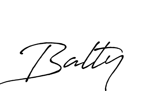 It looks lik you need a new signature style for name Balty. Design unique handwritten (Antro_Vectra_Bolder) signature with our free signature maker in just a few clicks. Balty signature style 7 images and pictures png