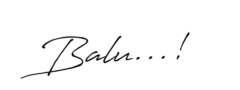 This is the best signature style for the Balu...! name. Also you like these signature font (Antro_Vectra_Bolder). Mix name signature. Balu...! signature style 7 images and pictures png