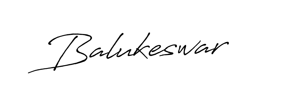 Create a beautiful signature design for name Balukeswar. With this signature (Antro_Vectra_Bolder) fonts, you can make a handwritten signature for free. Balukeswar signature style 7 images and pictures png