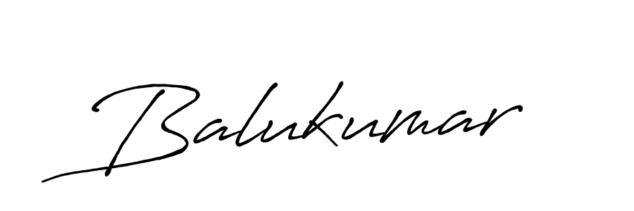 Design your own signature with our free online signature maker. With this signature software, you can create a handwritten (Antro_Vectra_Bolder) signature for name Balukumar. Balukumar signature style 7 images and pictures png