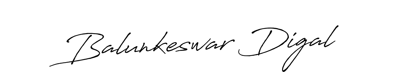 Use a signature maker to create a handwritten signature online. With this signature software, you can design (Antro_Vectra_Bolder) your own signature for name Balunkeswar Digal. Balunkeswar Digal signature style 7 images and pictures png