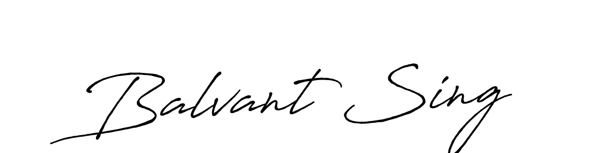 You should practise on your own different ways (Antro_Vectra_Bolder) to write your name (Balvant Sing) in signature. don't let someone else do it for you. Balvant Sing signature style 7 images and pictures png