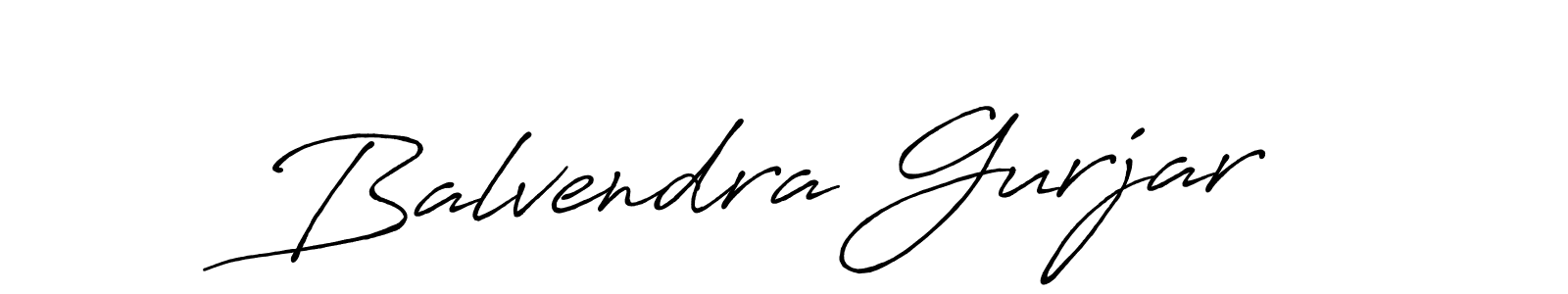 Antro_Vectra_Bolder is a professional signature style that is perfect for those who want to add a touch of class to their signature. It is also a great choice for those who want to make their signature more unique. Get Balvendra Gurjar name to fancy signature for free. Balvendra Gurjar signature style 7 images and pictures png