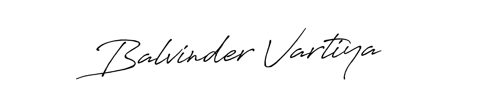 How to Draw Balvinder Vartiya signature style? Antro_Vectra_Bolder is a latest design signature styles for name Balvinder Vartiya. Balvinder Vartiya signature style 7 images and pictures png