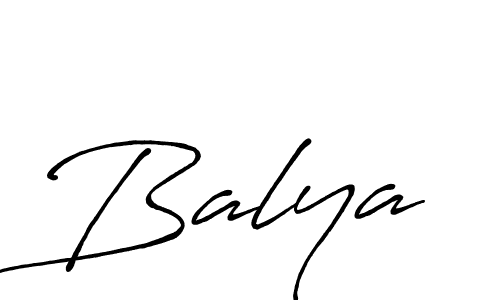 It looks lik you need a new signature style for name Balya. Design unique handwritten (Antro_Vectra_Bolder) signature with our free signature maker in just a few clicks. Balya signature style 7 images and pictures png