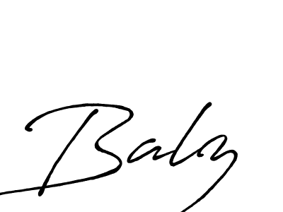 The best way (Antro_Vectra_Bolder) to make a short signature is to pick only two or three words in your name. The name Balz include a total of six letters. For converting this name. Balz signature style 7 images and pictures png