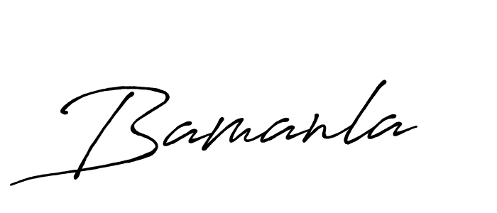 Similarly Antro_Vectra_Bolder is the best handwritten signature design. Signature creator online .You can use it as an online autograph creator for name Bamanla. Bamanla signature style 7 images and pictures png