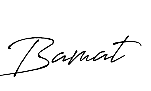 Also we have Bamat name is the best signature style. Create professional handwritten signature collection using Antro_Vectra_Bolder autograph style. Bamat signature style 7 images and pictures png