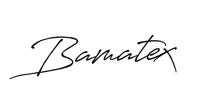 How to make Bamatex signature? Antro_Vectra_Bolder is a professional autograph style. Create handwritten signature for Bamatex name. Bamatex signature style 7 images and pictures png
