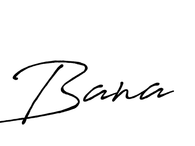 The best way (Antro_Vectra_Bolder) to make a short signature is to pick only two or three words in your name. The name Bana include a total of six letters. For converting this name. Bana signature style 7 images and pictures png