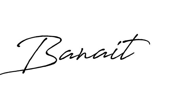 if you are searching for the best signature style for your name Banait. so please give up your signature search. here we have designed multiple signature styles  using Antro_Vectra_Bolder. Banait signature style 7 images and pictures png