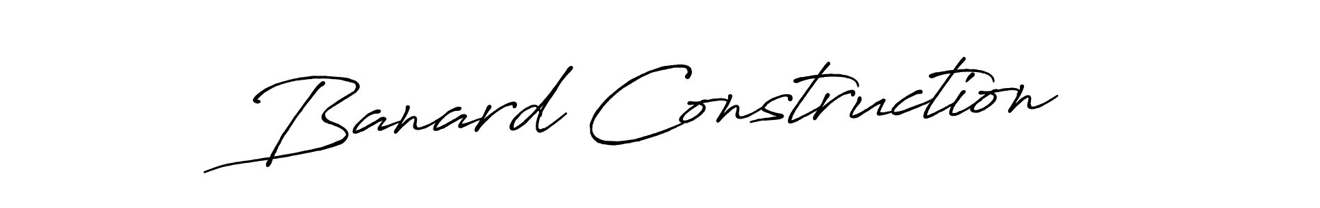 Here are the top 10 professional signature styles for the name Banard Construction. These are the best autograph styles you can use for your name. Banard Construction signature style 7 images and pictures png