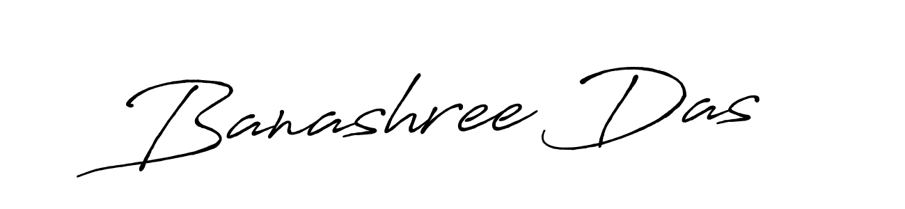 Banashree Das stylish signature style. Best Handwritten Sign (Antro_Vectra_Bolder) for my name. Handwritten Signature Collection Ideas for my name Banashree Das. Banashree Das signature style 7 images and pictures png