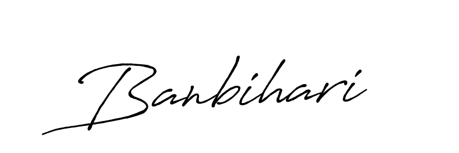 if you are searching for the best signature style for your name Banbihari. so please give up your signature search. here we have designed multiple signature styles  using Antro_Vectra_Bolder. Banbihari signature style 7 images and pictures png