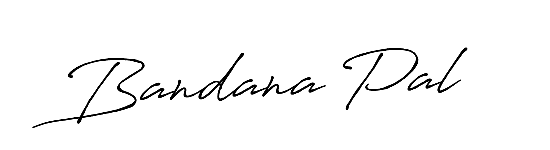 Bandana Pal stylish signature style. Best Handwritten Sign (Antro_Vectra_Bolder) for my name. Handwritten Signature Collection Ideas for my name Bandana Pal. Bandana Pal signature style 7 images and pictures png