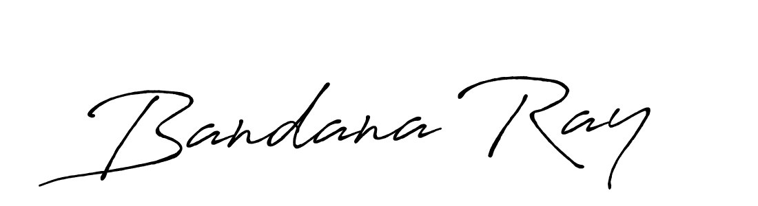 Create a beautiful signature design for name Bandana Ray. With this signature (Antro_Vectra_Bolder) fonts, you can make a handwritten signature for free. Bandana Ray signature style 7 images and pictures png
