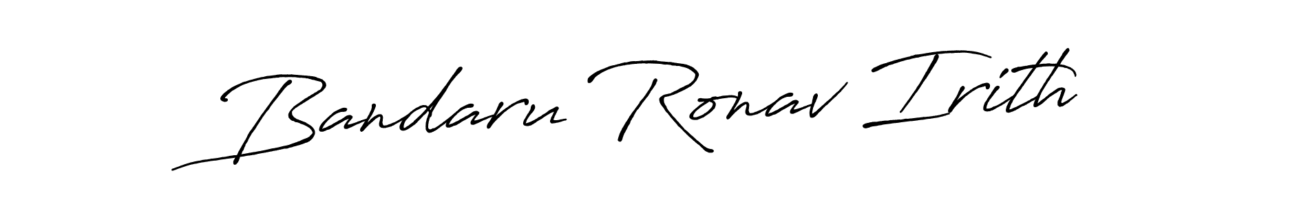 Make a beautiful signature design for name Bandaru Ronav Irith. Use this online signature maker to create a handwritten signature for free. Bandaru Ronav Irith signature style 7 images and pictures png