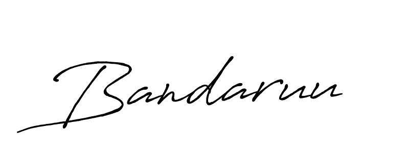 How to make Bandaruu name signature. Use Antro_Vectra_Bolder style for creating short signs online. This is the latest handwritten sign. Bandaruu signature style 7 images and pictures png