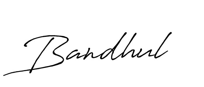 Antro_Vectra_Bolder is a professional signature style that is perfect for those who want to add a touch of class to their signature. It is also a great choice for those who want to make their signature more unique. Get Bandhul name to fancy signature for free. Bandhul signature style 7 images and pictures png