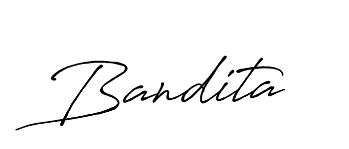 You should practise on your own different ways (Antro_Vectra_Bolder) to write your name (Bandita) in signature. don't let someone else do it for you. Bandita signature style 7 images and pictures png