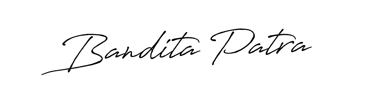 if you are searching for the best signature style for your name Bandita Patra. so please give up your signature search. here we have designed multiple signature styles  using Antro_Vectra_Bolder. Bandita Patra signature style 7 images and pictures png