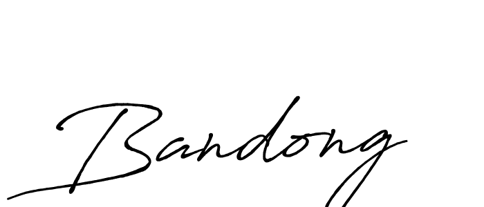 Also You can easily find your signature by using the search form. We will create Bandong name handwritten signature images for you free of cost using Antro_Vectra_Bolder sign style. Bandong signature style 7 images and pictures png